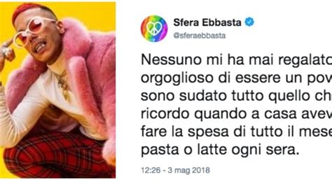 Sfera Ebbasta e i Rolex al concertone: «Sono un povero 